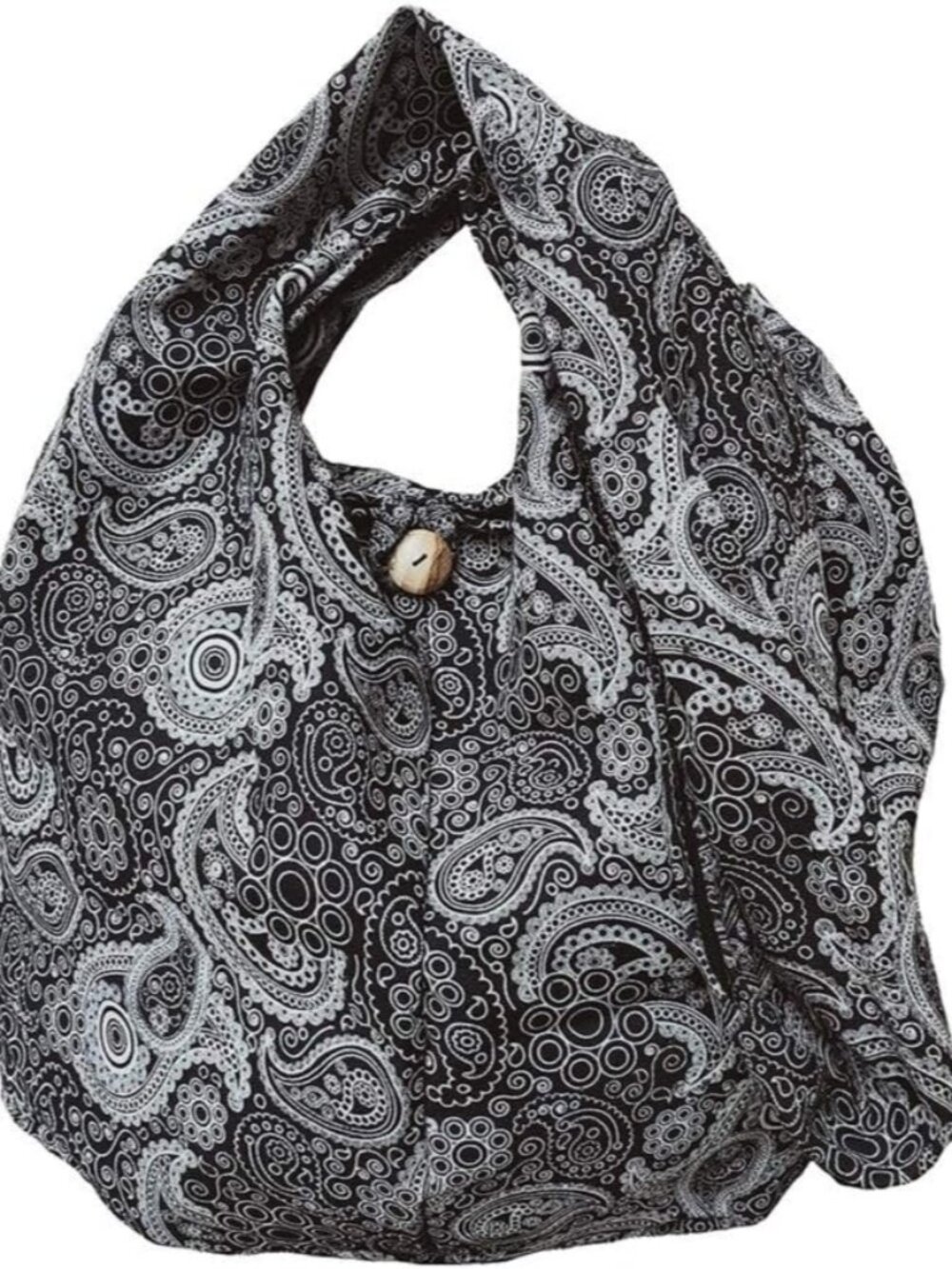 BTP! Thai Cotton Hippie Hobo Sling Crossbody Bag eco Friendly Shopping bag Paisl